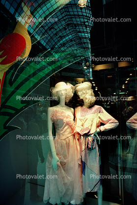 Eatons, Shopping Mall, stores, interior, inside, indoors, window display