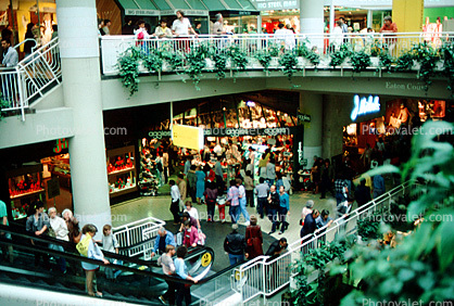 escalator, Eatons, Mall