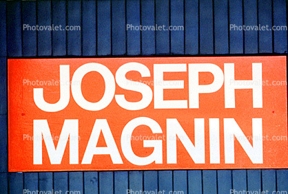 Joseph Magnin, building, store, Shopping Center, mall, signage, 1980s