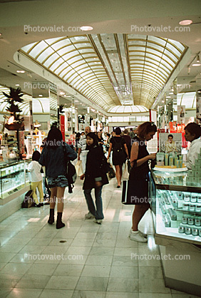 Store, Shopping Mall, interior, inside, indoors, shoppers