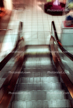 Escalator at a Mall