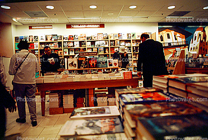 Bookstore, Books, Shelves