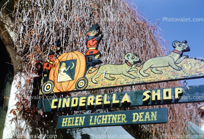 Cinderella Shop, Helen Lightner Dean, Pumpkin Carriage, April 1950, 1950s