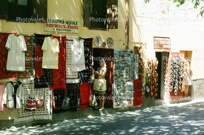 Pandora store, Rhodes, Greece, September 1969, 1960s