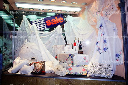 Cloth, Material, Clearance Sale, Window display