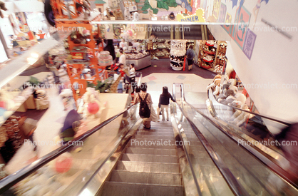 Escalator, Departent Store, mall