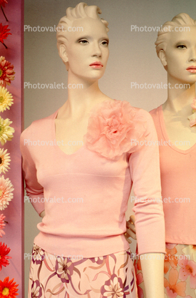 Female Mannequin, Flower