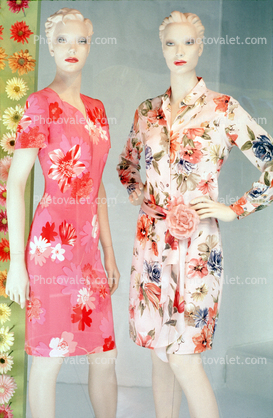 Female Mannequin, Flower, Floral