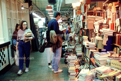 book store, 1960s