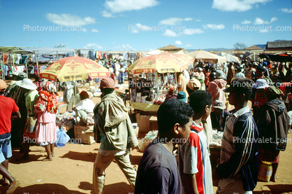 Sellers, People, crowds, Ambositra Madagascar