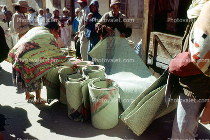 Carpet Seller, People, crowds, Ambositra Madagascar