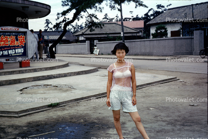 Stripper Woman in Korea, 1950s