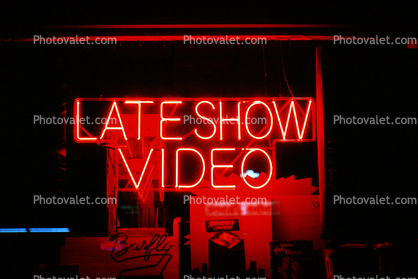 Late Show Video, Neon