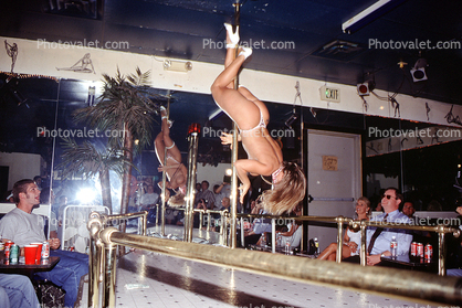 Pole Dancer, Stripper, Thong, Night Club, gogo, go-go dancer, show, 1950s