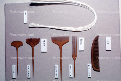 Combs, Hair Implements