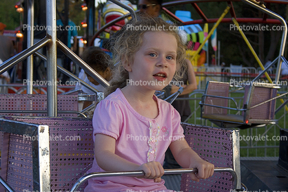 Girl, Fun Ride, Marin County Fair