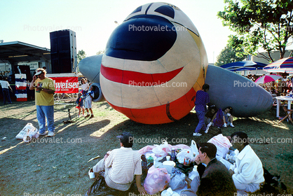 747 Blow-up Balloon, Nose, Smiles, smiling, Cute, Funny