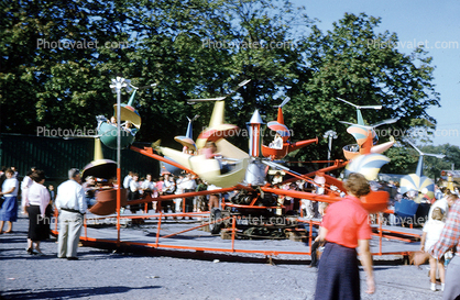 Helicopter Rides, County Fair, 1950s