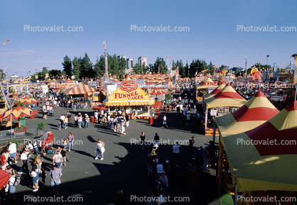 Booths, Funnel Cakes, California State Fair