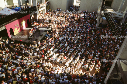 Stage, Crowds, People, California State Fair