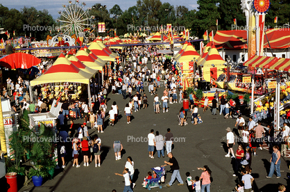 People, Crowds, Arcade, California State Fair