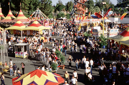 People, Crowds, Arcade, California State Fair