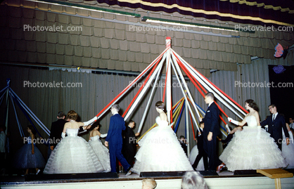May Pole, Retro, 1950s
