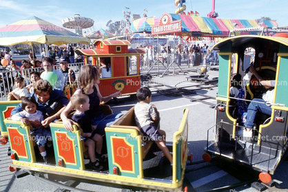 Strange Train, Kiddie Ride, Rideable Miniature Train, Marin County Fair
