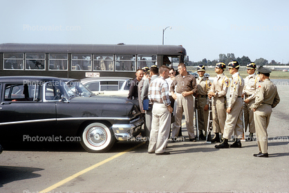 Soldiers, Men, Louisville, Kentucky State Fair, September 16 1959, 1950s