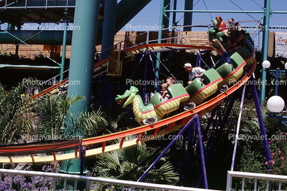 Kiddie Roller Coaster, Dragon, June 2003