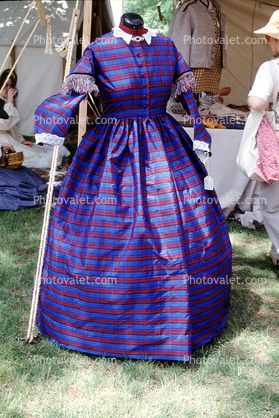 Dress, costume, Civil War re-enactment