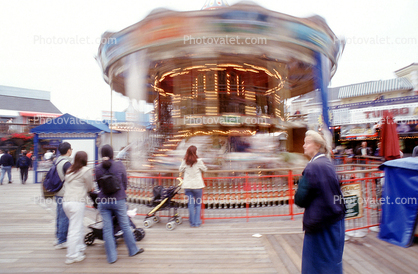 spinning carousel, Carousel, Merry-Go-Round