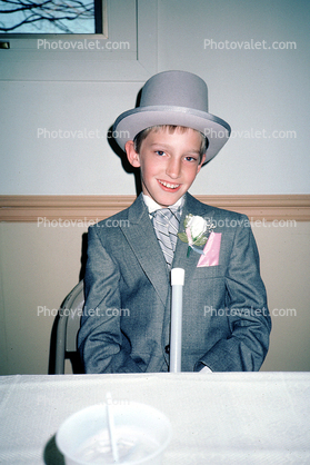 Top Hat, formal  costume, 1950s