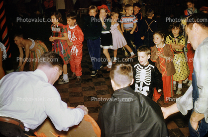 skeleton, School Party, 1950s