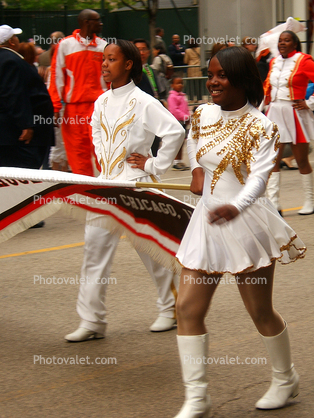 Majorette, Memorial Day Parade, 2005