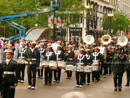 ROTC Marching Band, Memorial Day Parade, 2005