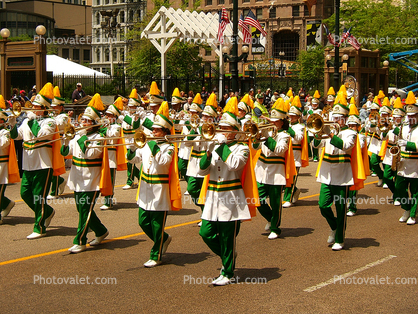 Marching Band, Memorial Day Parade, 2005