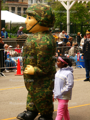 Army Man, Memorial Day Parade, 2005