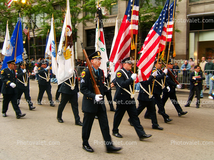 Memorial Day Parade, 2005, Color Guard