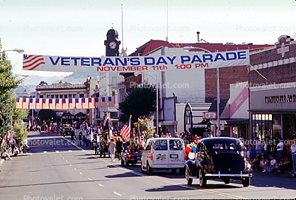 Veteran's Day Parade, car, automobile, vehicle