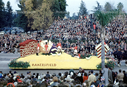 Bakersfield, Rose Parade, 1950, 1950s