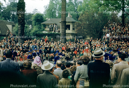 marching band, Rose Parade, 1950, 1950s