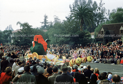 bumble bees, Rose Parade, 1950, 1950s