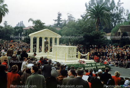 Tomb of the Unknown Soldier, Rose Parade, 1950, 1950s