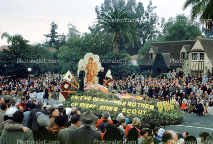 Equality of Youth, Rose Parade, BSA, Boy Scouts, 1950, 1950s