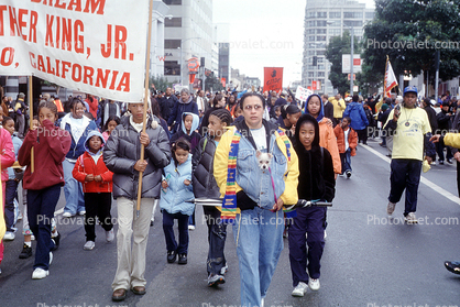 Martin Luther King Parade, Third Street, MLK