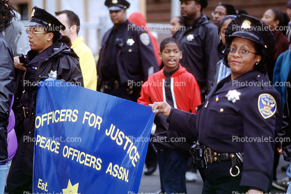 Officers for Justice Banner, Policewoman