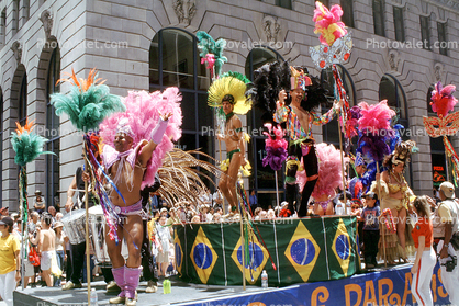 Carnival Brazil, Lesbian Gay Freedom Parade, Market Street