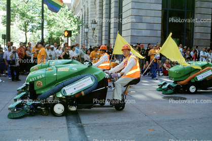 Street Cleaners, Lesbian Gay Freedom Parade, Market Street