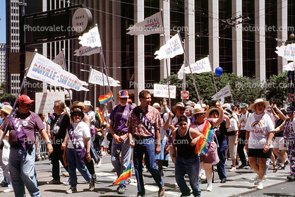 Lesbian Gay Freedom Parade, Market Street